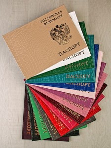 YW-33 Обложка на паспорт герб