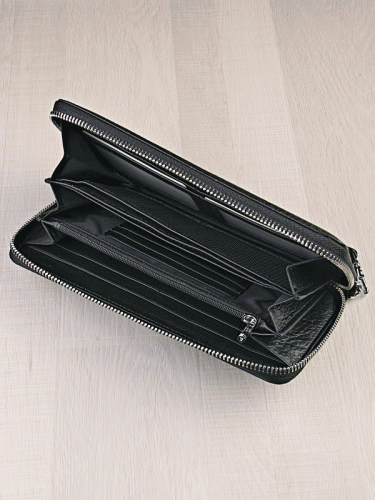 YK Клатч мужской "091" б/н (жел./нат. кожа) 