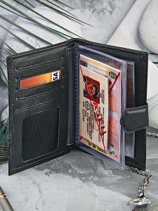 YG-062 Обложка на автодокументы+кошелек с кнопкой Barez 1360