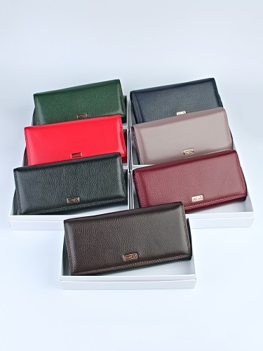 Кошелек женский "Y1032-ZS019" (нат.кожа) 