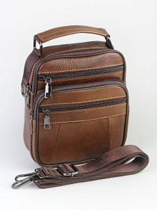 Сумка мужская "105" (мал./нат. кожа)