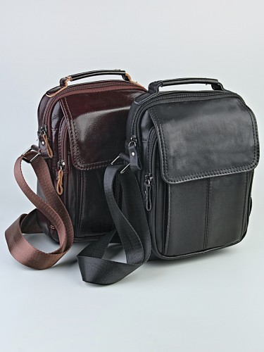 Сумка мужская "337" (нат.кожа) 