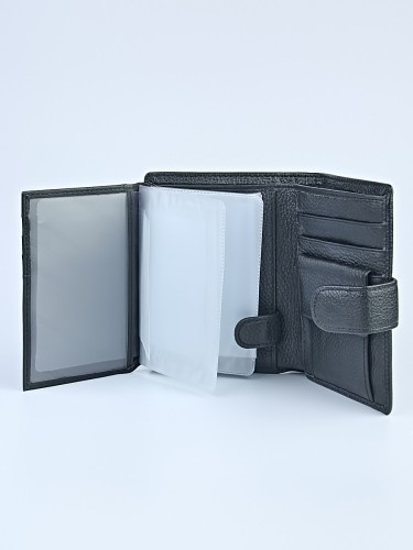 YK 037 Обложка для документов 3в1 "XX617-100K" (нат.кожа) 